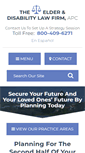 Mobile Screenshot of california-elder-law.com